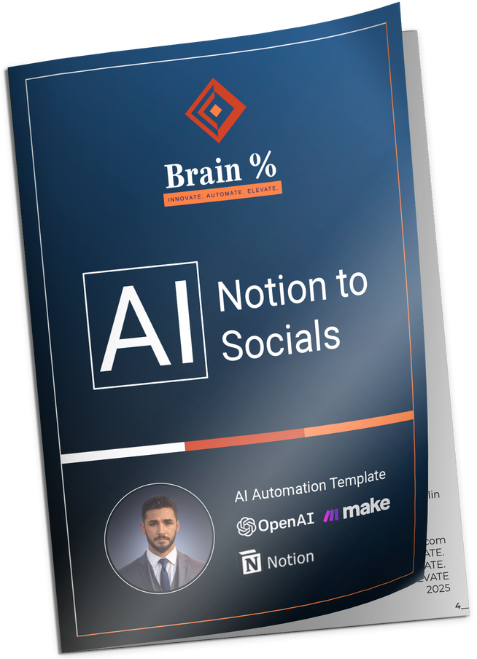 Notion to socials by Brainpercent - AI Automation Template